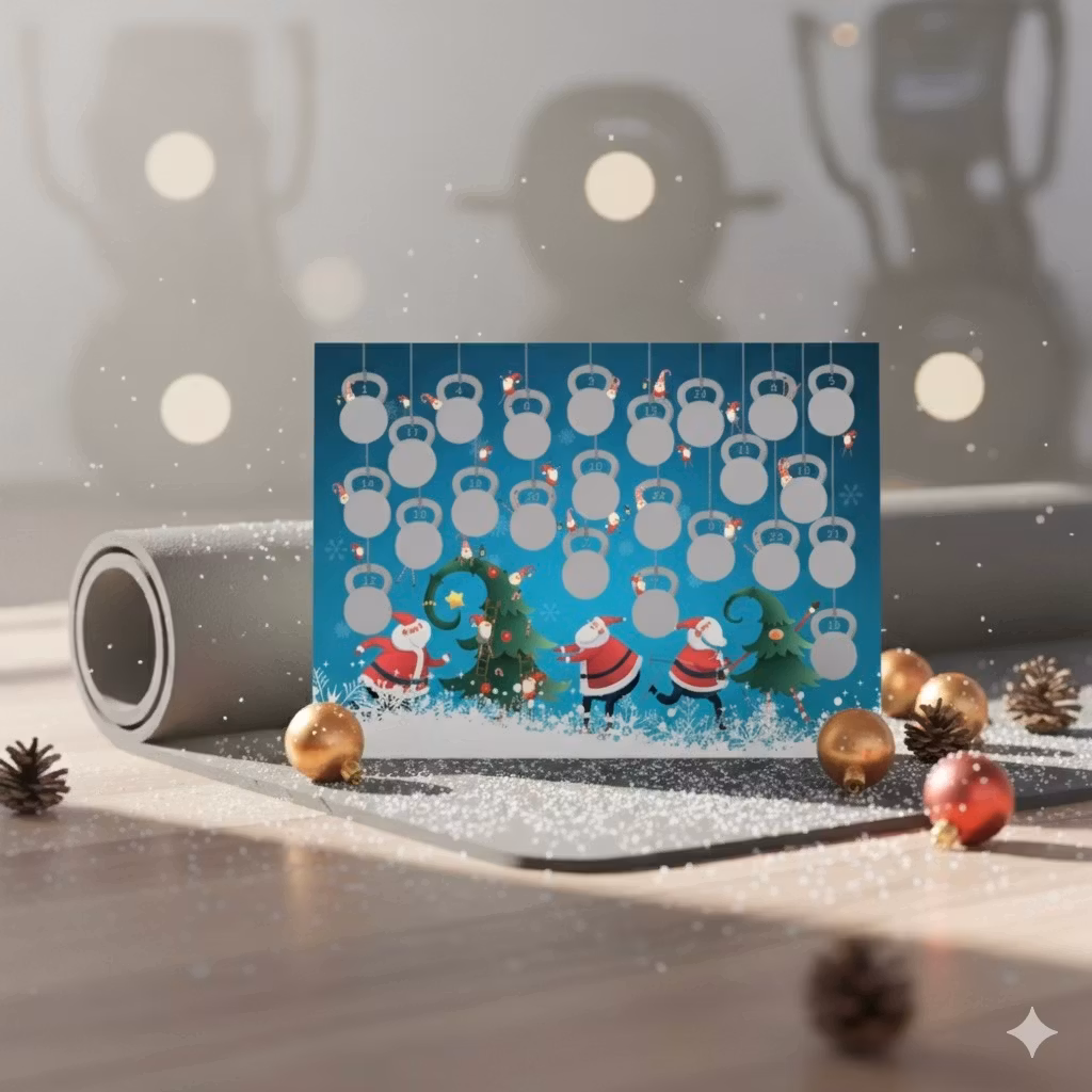 Scratch-off Fitness Julekalender