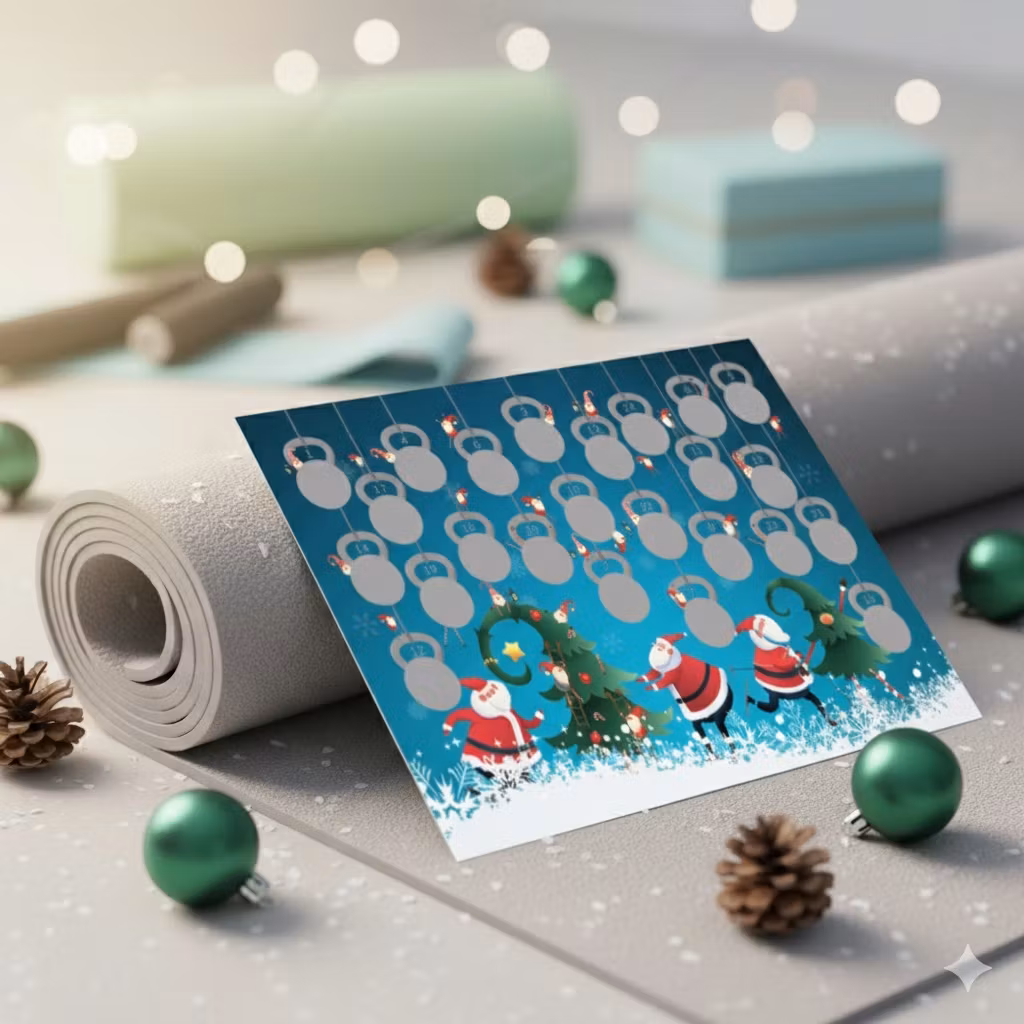 Scratch-off Fitness Julekalender