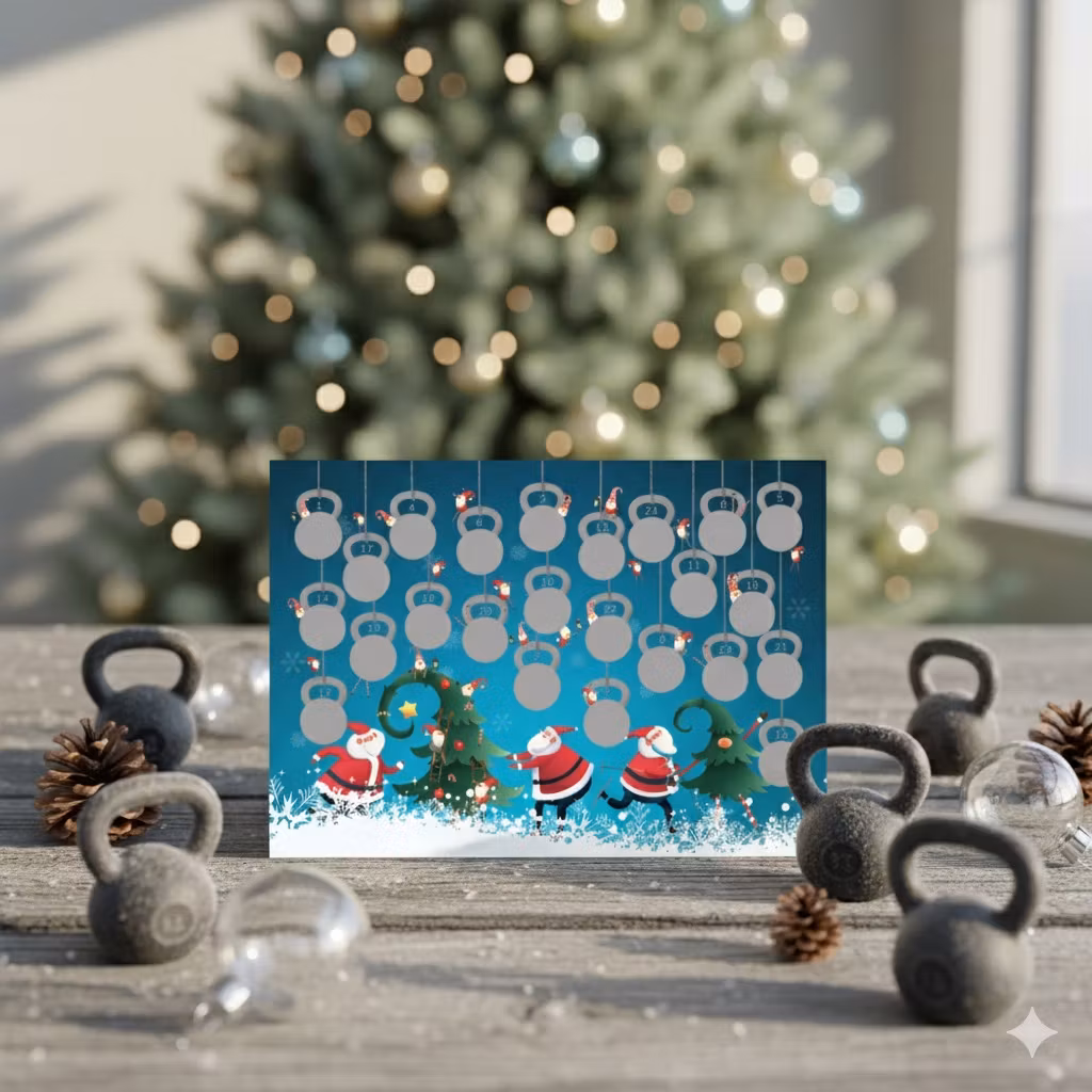Scratch-off Fitness Julekalender