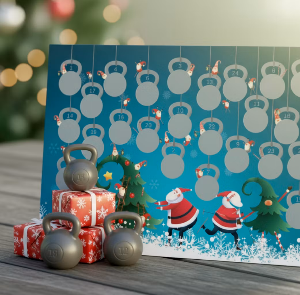 Scratch-off Fitness Julekalender