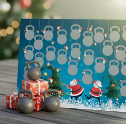 Scratch-off Fitness Julekalender