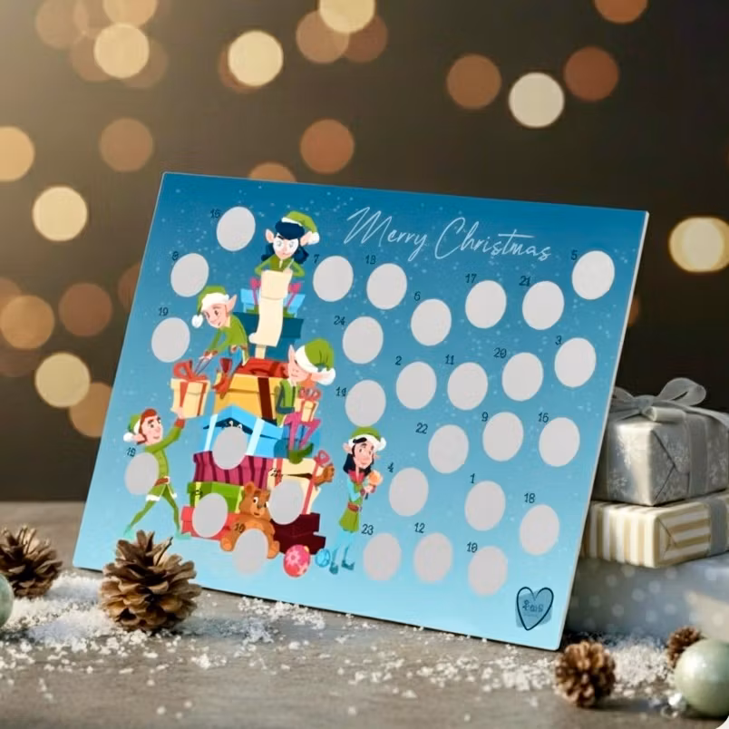 Scratch-off Julekalender - Julefest