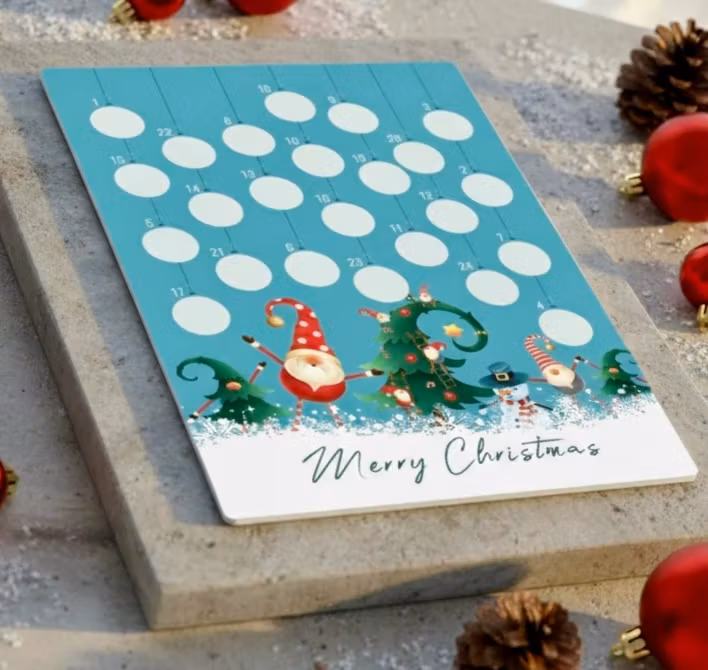 Scratch-off Julekalender - Juletredans
