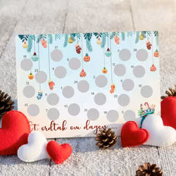 Scratch-off  Julekalender - Dagens Ordtak