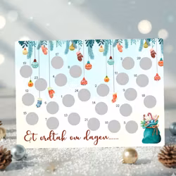 Scratch-off  Julekalender - Dagens Ordtak