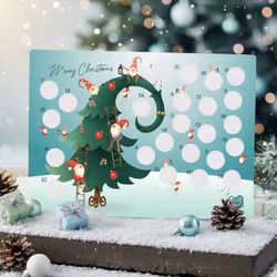 Scratch-off Julekalender - Juletre
