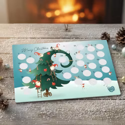 Scratch-off Julekalender - Juletre