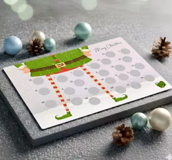 Scratch-off Julekalender - Alv