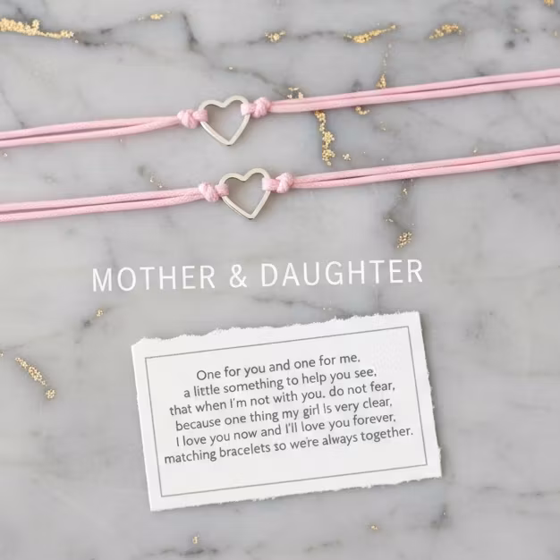 Letterbox Love - Mother & Daughter Wish Bracelet