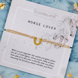 Letterbox Love - Wish Bracelet - Horse Lover