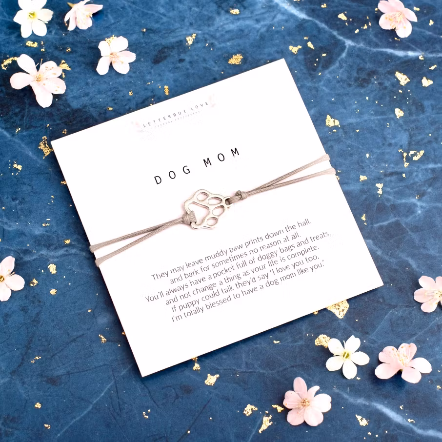 Letterbox Love - Dog Mom Wish Bracelet