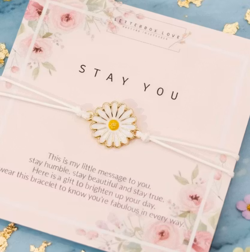 Letterbox Love - Stay You Bracelet