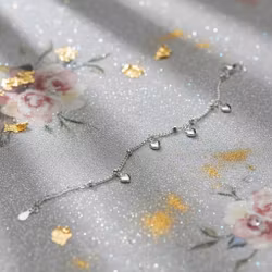 Letterbox Love - Daughter Wish  Silver Bracelet