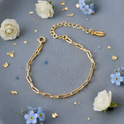 Mesa Blue - Paper Clip Bracelet