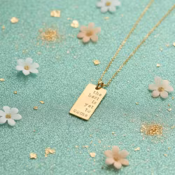 One Life Jewellery . "The best is yet to come" Gold Necklace