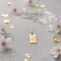 One Life Jewellery . "Set the world on fire" Gold Necklace