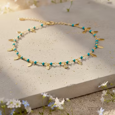 Une a Une - Indian Lagoon Tassel Bracelet