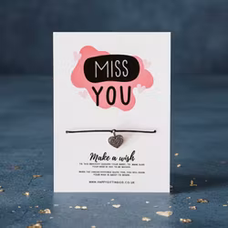 Happy Gifting Co - Wish Bracelet - MISS YOU