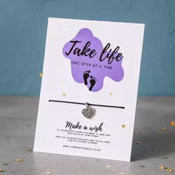 Happy Gifting Co - Wish Bracelet - One Step at a Time