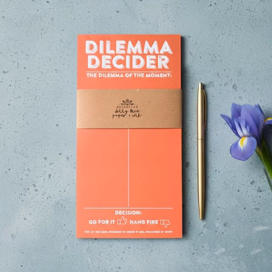 Bread & Jam - Dilemma Decider Notepad