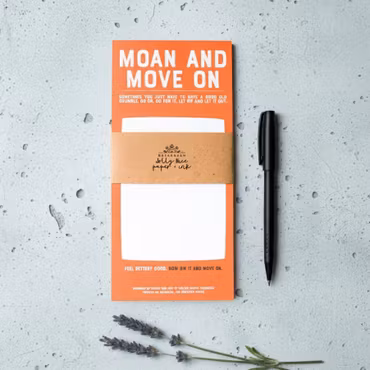 Bread & Jam - Moan and Move on Notepad