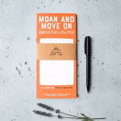 Bread & Jam - Moan and Move on Notepad