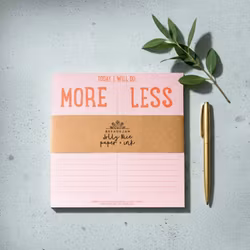 Bread & Jam - Today I Will Do More Or Less Notepad