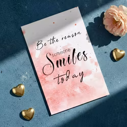 10pk "Be the reason" kort