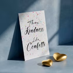 10pk "Throw kindness" kort