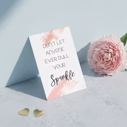 10pk "Sparkle" kort