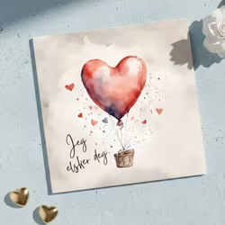 Kort - Jeg elsker deg