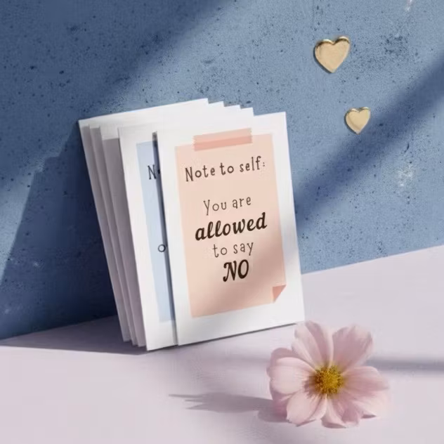 9pk Raus Hverdag kort - Note to Self