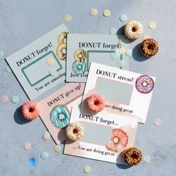 9pk Donut Skrapekort