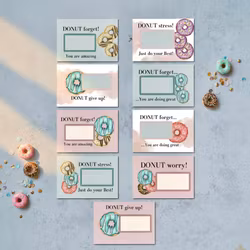 9pk Donut Skrapekort