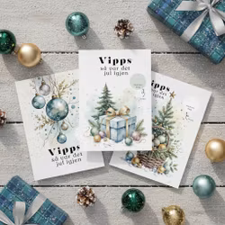 3pk Vipps Julekort