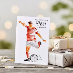 Vipps Bursdagskort - Football