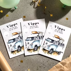 3pk Vipps Skrapekort - Campervan