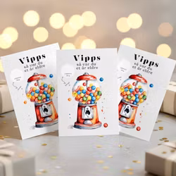3pk Vipps Skrapekort - Candy