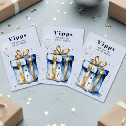 3pk Vipps Skrapekort - Birthday Presents