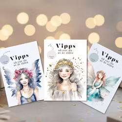 3pk Vipps Skrapekort - Faires and Angle