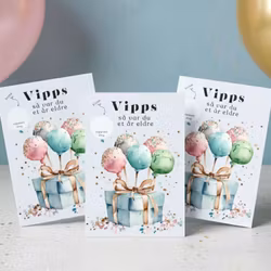 3pk Vipps Skrapekort - Cakepops