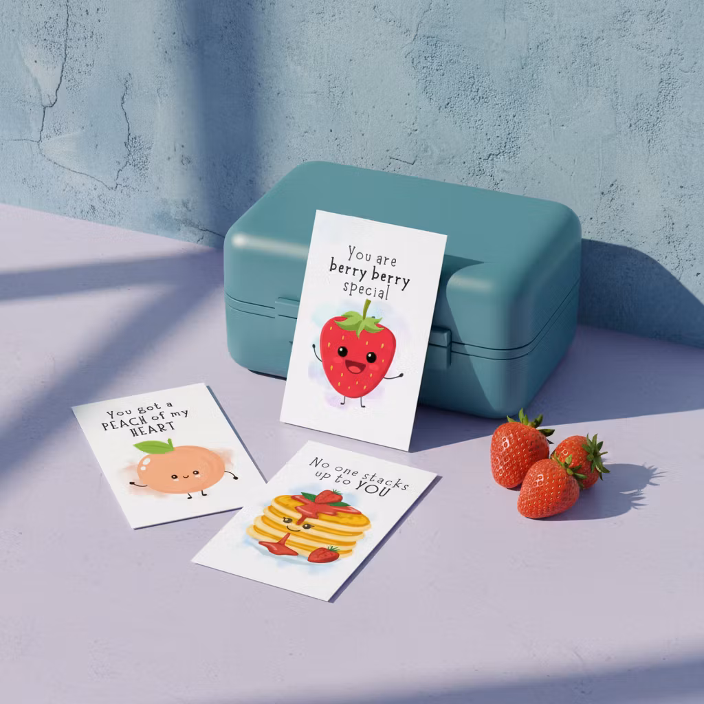 9pk Raus Hverdag kort - Lunchnotes