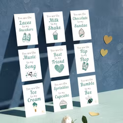 9pk «You are to my» Cards