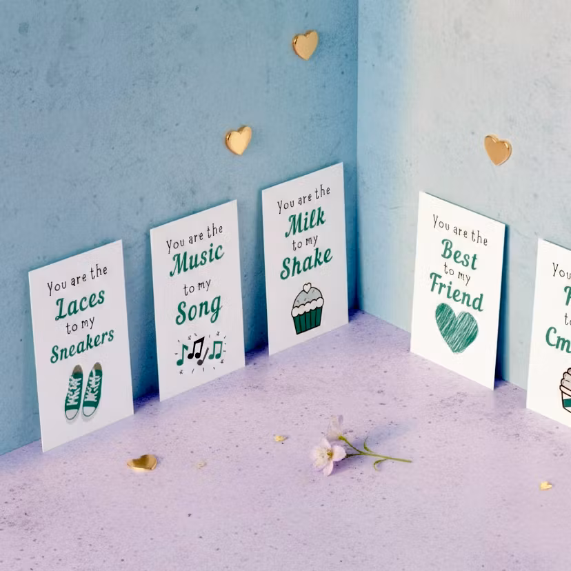 9pk «You are to my» Cards