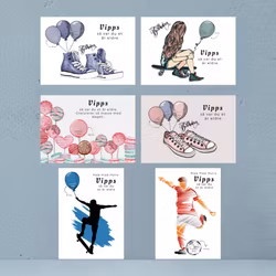 Raus Hverdag - 6pk Vipps Bursdagskort