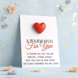 Pockethug - Rødt hjerte