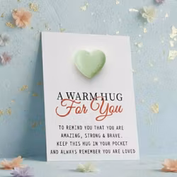 Pockethug -Mint hjerte