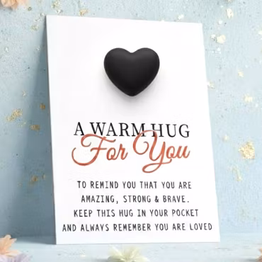 Pockethug - Sort hjerte