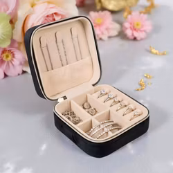 Smykkeskrin i Velur - Sort