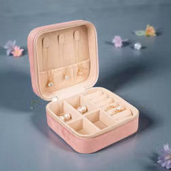 Smykkeskrin i Velur - Rosa